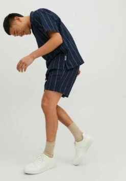 Jack & Jones SeersuckerPantaloni SportiviNavy Blazer Uomo Pantaloni Sportivi E Joggers JA222F1AC-K11 -Jack & Jones 5fe4b1ce699049b68bcae0772400813e