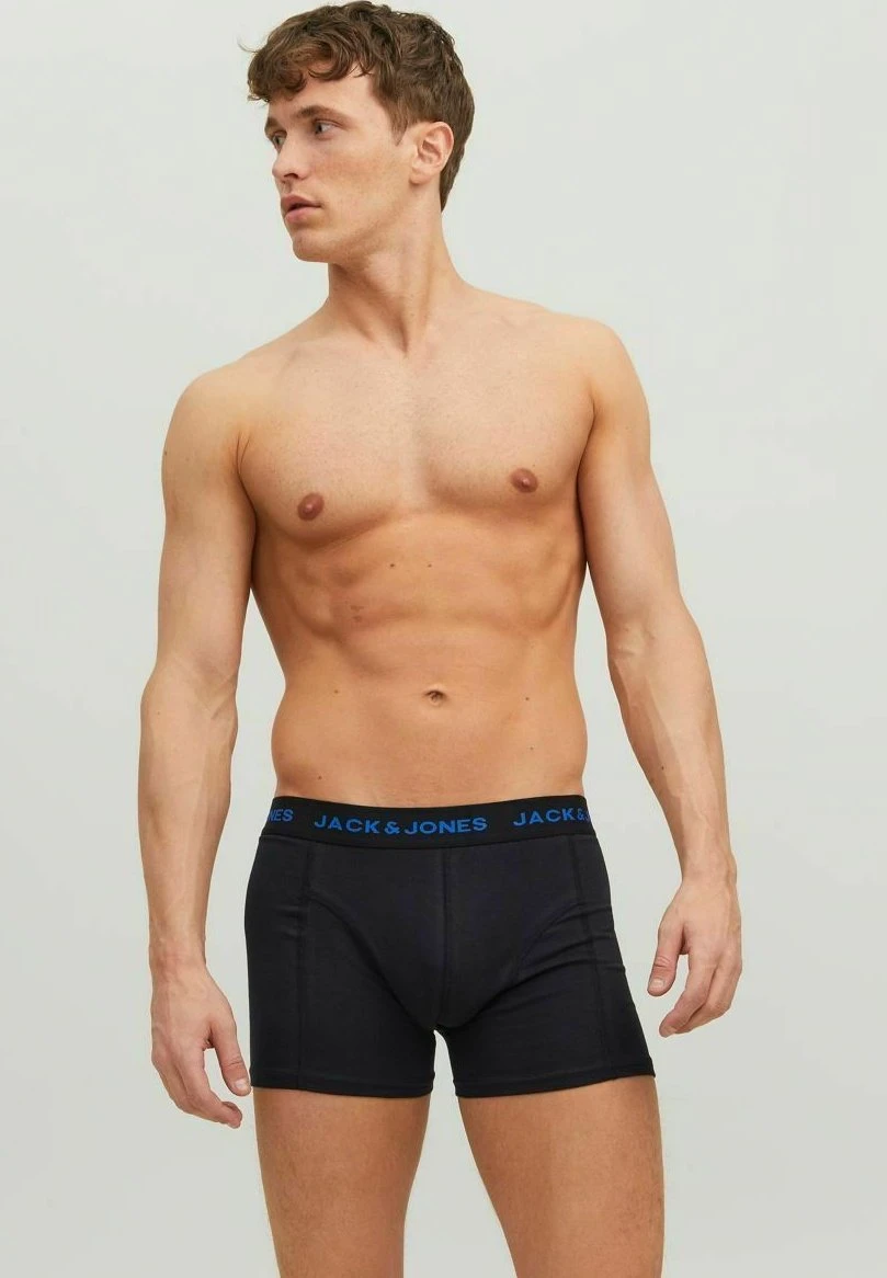Jack & Jones 3 PackCulotteBlackDark Blue Red Uomo Intimo JA282O0O0-Q11 4 Jack & Jones 3 PackCulotteBlackDark Blue Red Uomo Intimo JA282O0O0-Q11 - immagine 2
