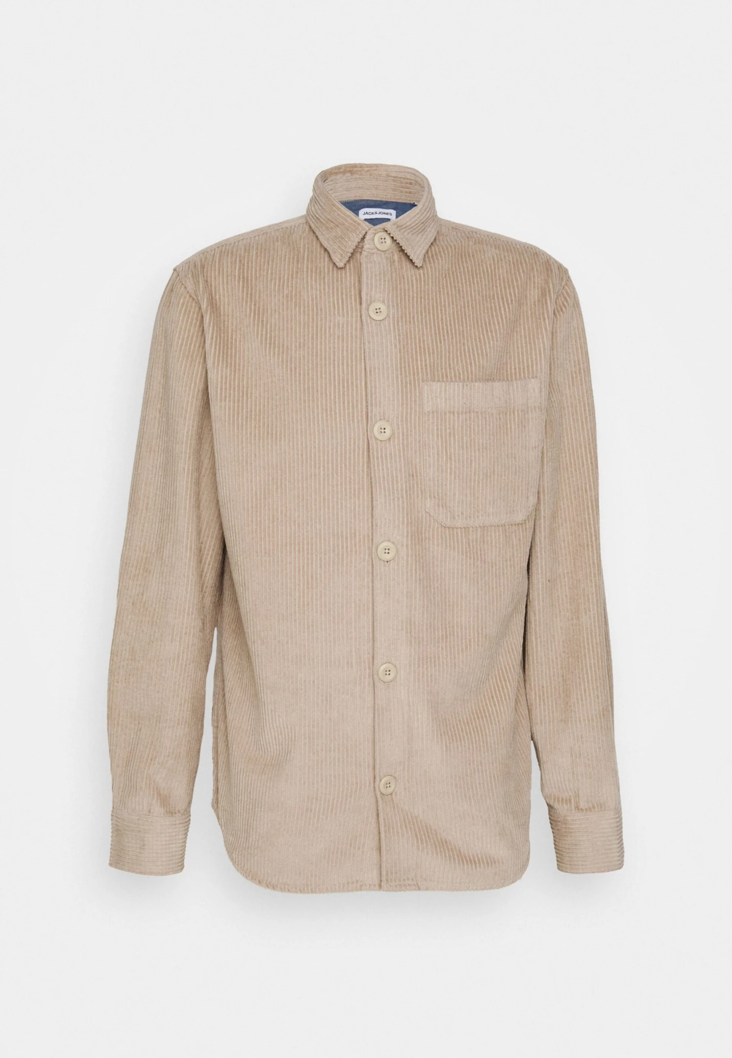 Jack & Jones Kendrick Over Ls - Camicia - Beige 4 Jack & Jones Kendrick Over Ls - Camicia - Beige - immagine 2