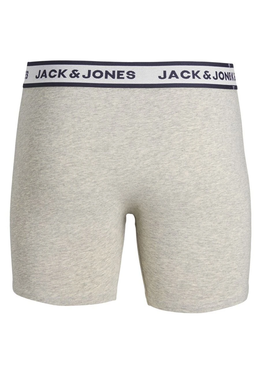 Jack & Jones 3Er PackCulotteLight Grey/Melangepack White/Navy Blazer Uomo Intimo JA282O0NM-C11 9 Jack & Jones 3Er PackCulotteLight Grey/Melangepack White/Navy Blazer Uomo Intimo JA282O0NM-C11 - immagine 7