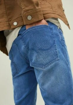 Jack & Jones Tim OliverJeans Slim FitBlue Denim Uomo Jeans JA222G1XM-K11 -Jack & Jones 63102c95b4f24143b704f7e58abb1ba7