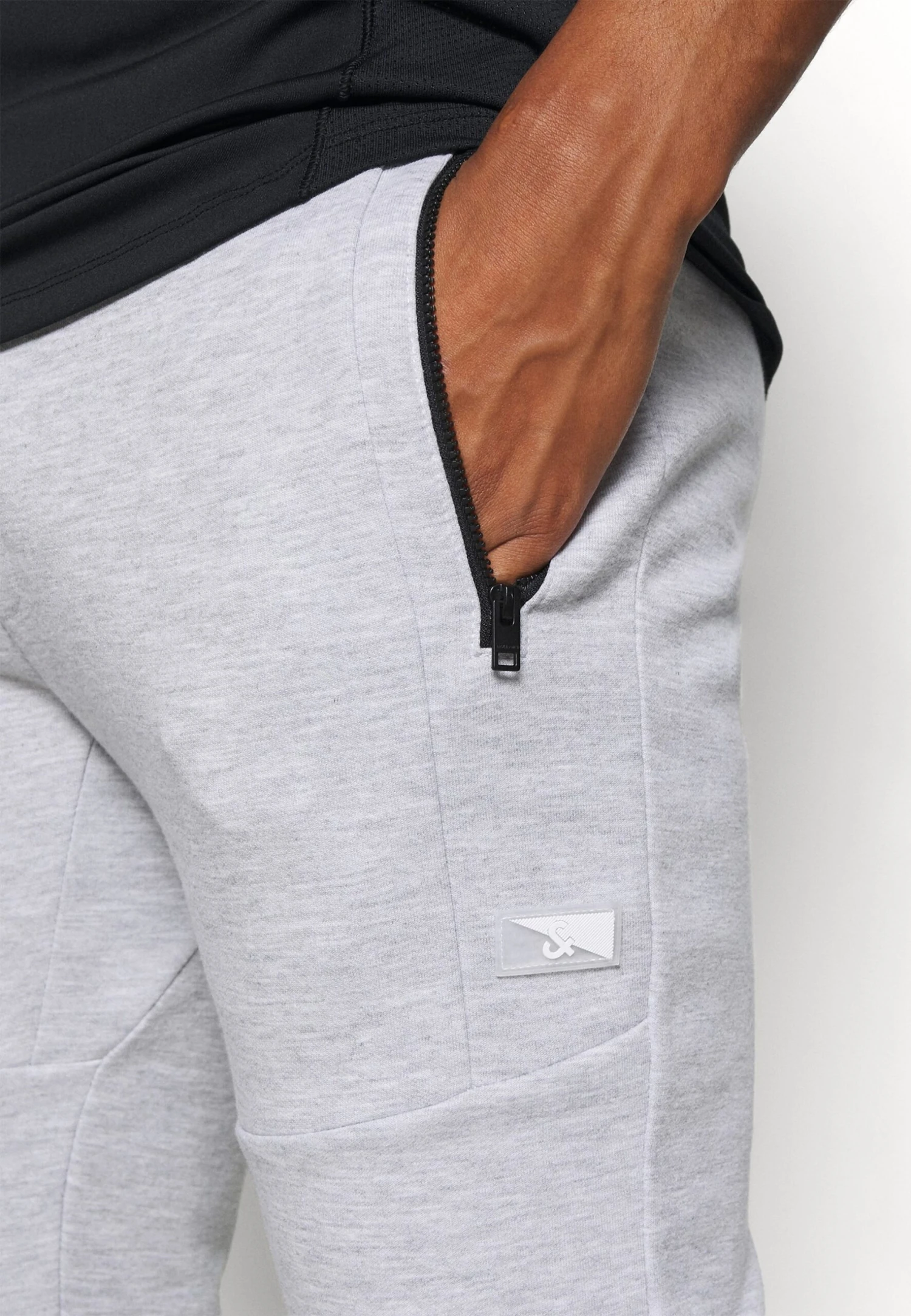 Jack & Jones Iwill Air Noos NbPantaloni SportiviLight Grey Melange Uomo Pantaloni Sportivi E Joggers JA242E01L-C11 6 Jack & Jones Iwill Air Noos NbPantaloni SportiviLight Grey Melange Uomo Pantaloni Sportivi E Joggers JA242E01L-C11 - immagine 4