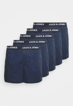 Jack & Jones Jacsolid 5 Pack - Boxer- Navy Blazer -Jack & Jones 6611d56f6e96466cb580d4241ea8a5f0