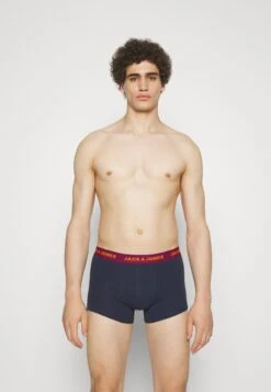 Jack & Jones Jacsolid Contrast Trunks 5 PackCulotteLight Grey/Olive Uomo Intimo JA282O0OP-C11 -Jack & Jones 66b4fa82836b41a09f1788e58a305169