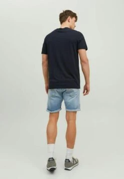 Jack & Jones Chris Wood- Shorts Di Jeans - Blue Denim -Jack & Jones 66c5416b4ebd4e5d920e0e91c8724ae8