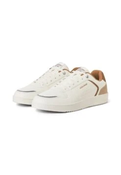 Jack & Jones JFWEALING - Sneakers Basse - Marshmallow Detail Cognac -Jack & Jones 678dd7e5c44945ffaae4526a4c9133aa