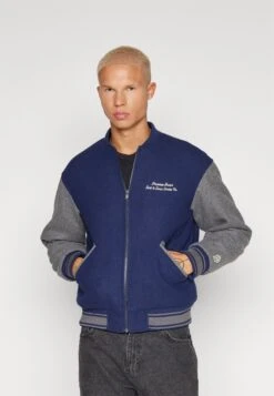 JACK&JONES Premium Jprcambridge Giubbotto BomberMaritime Blue Uomo Giacche JAM21000A-K11