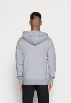 Jack & Jones Jesoft Basic Zip HoodFelpa Con ZipLight Grey Melange Uomo Maglieria E Felpe JA222S21C-K12 -Jack & Jones 690b2f3b6a18470784ae8f918d136ae6