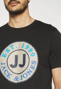 Jack & Jones Jacnewtron Tee - Maglia Del Pigiama - Black -Jack & Jones 698301e9733b462ab2abafeab825d94e