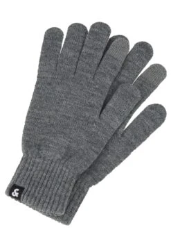 Jack & Jones Jacbarry Gloves - Guanti - Grey Melange