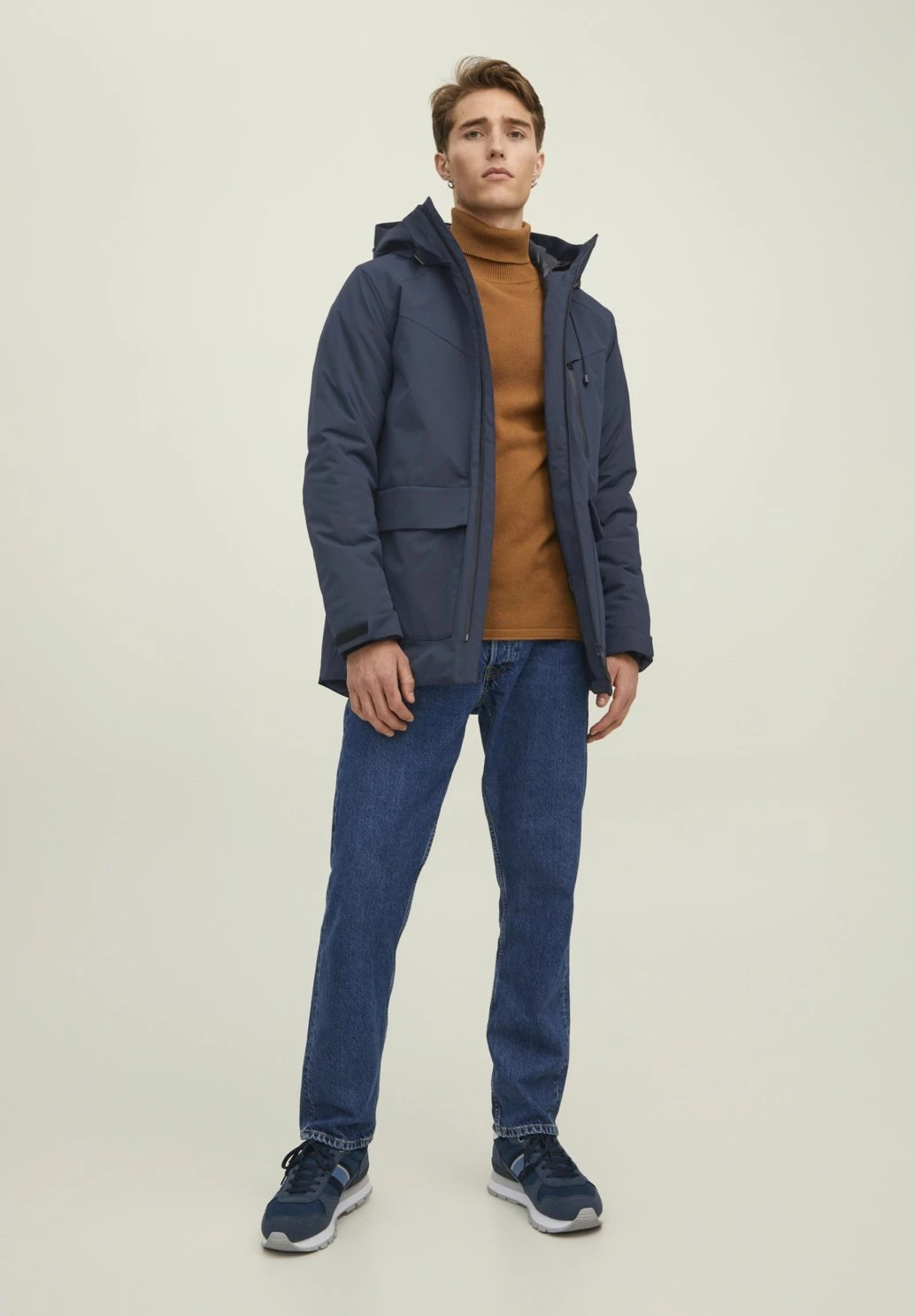 Jack & Jones Jjkaiser SnParkaNavy Blazer Uomo Cappotti JA222T1JG-K11 4 Jack & Jones Jjkaiser SnParkaNavy Blazer Uomo Cappotti JA222T1JG-K11 - immagine 2