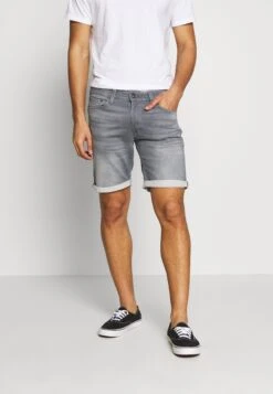 Jack & Jones Jjirick JjiconShorts Di JeansGrey Denim Uomo Bermuda JA222F0MN-C11