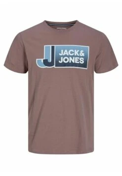 Jack & Jones Jcologan Crew NeckT-Shirt Con StampaTwilight Mauve Uomo T-shirt E Polo JA222O53I-I11 -Jack & Jones 6b44e24173e041ffbbe9d3b4ba3e56bc