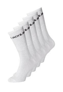 Jack & Jones Socken 5Er-Pack Logo TennisCalzeWhite Uomo Intimo JA282F05H-A11