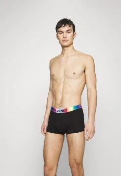 Jack & Jones Jacblack Pride Trunks 5 PackCulotteBlackpack:BlackBlackBlackBlack Uomo Intimo JA282O0MI-Q11