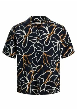 Jack & Jones Plus Size Kurzarm FreizeitCamiciaNight Sky Uomo Camicie JA222D2J4-K12 -Jack & Jones 6c75d4ab4bd746deb84067a7aa361f9f