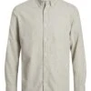 Jack & Jones Jprbrook Grindle CamiciaLight Grey Melange Uomo Camicie JA222D2E5-C11