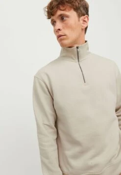 Jack & Jones Jjebradley Half ZipFelpaMoonbeam Uomo Maglieria E Felpe JA222S346-A11 -Jack & Jones 707c2b84c76a4c12a39433ec2c1184cd