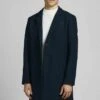 Jack & Jones Jjemoulder CoatCappotto ClassicoNavy Blazer Uomo Cappotti JA222T0MH-K12