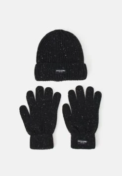 Jack & Jones Jaccliff Beanie And Gloves - Guanti - Black