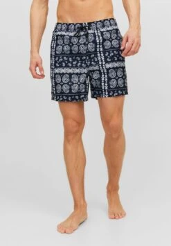 Jack & Jones Jpstfiji Jjswim BandanaShorts Da MareNavy Blazer Uomo Moda Mare JA282H05J-K11