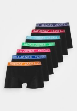 Jack & Jones Jacweekday Trunks 7 PackCulotteBlack Uomo Intimo JA282O0BU-Q11 -Jack & Jones 717512a2c7834f459c58818955875c42