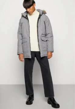 Jack & Jones Jjecraft Cappotto InvernaleGrey Uomo Cappotti JA222T10Q-C11 -Jack & Jones 71884657c738443b9aec3bb16f6a7af7