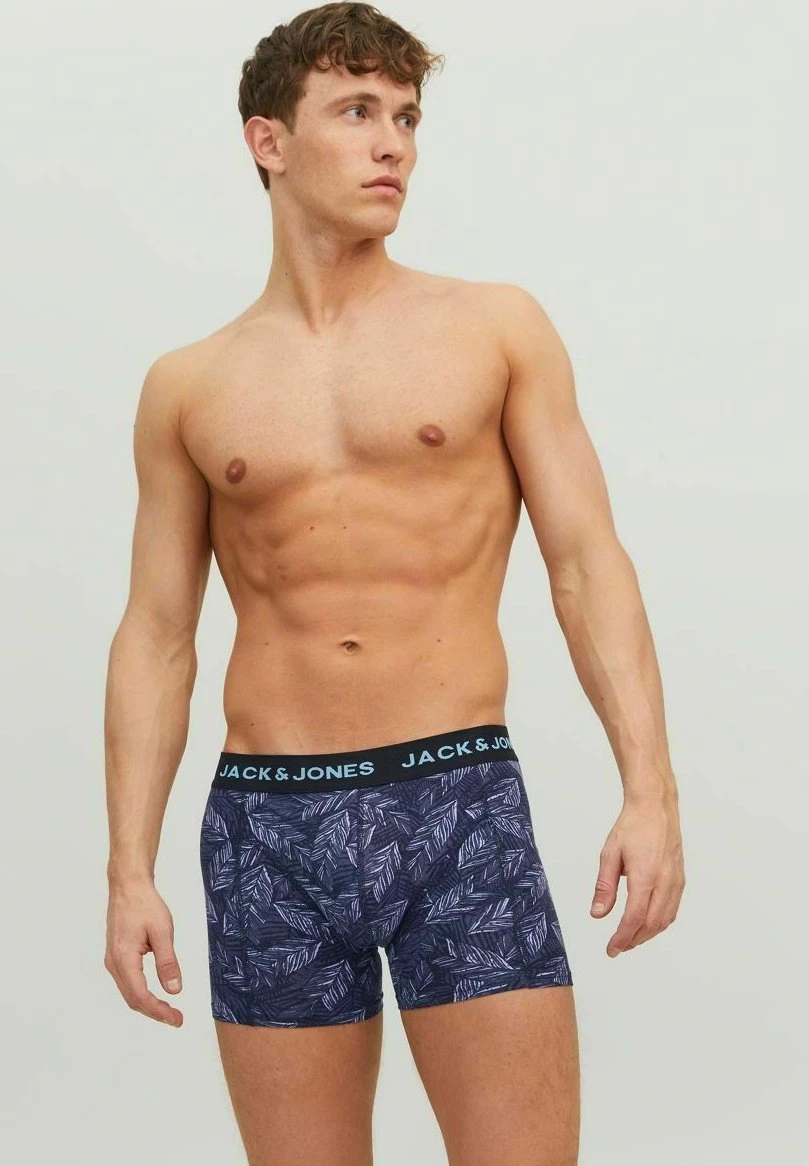 Jack & Jones 3 PackCulotteBlackDark Blue Red Uomo Intimo JA282O0O0-Q11 5 Jack & Jones 3 PackCulotteBlackDark Blue Red Uomo Intimo JA282O0O0-Q11 - immagine 3