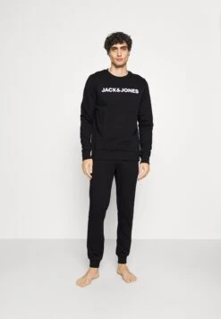 Jack & Jones JacloungePigiamaBlack Uomo Per La Notte JA282M002-Q11