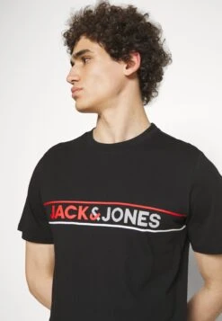 Jack & Jones Jacjaxon Tee And Shorts SetPigiamaBlack Uomo Per La Notte JA282M02I-Q11 -Jack & Jones 76b4f233d3004839b94f1195083db9fb