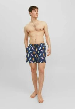 Jack & Jones Stfiji Swim FunnyShorts Da MareNavy Blazer Uomo Moda Mare JA282H05W-K12 -Jack & Jones 774a8d1b66eb496cba0cba251f2d17d8
