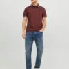 Jack & Jones Epaulos Ss NoosPoloCinnabar Uomo T-shirt E Polo JA222P04T-G15