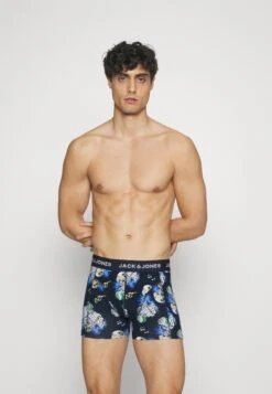 Jack & Jones Jacbath Skull Trunks 3 PackCulotteBlack/Silver Uomo Intimo JA282O0MG-Q11 -Jack & Jones 791f6465a7684ebe9c4e36a640f8f6a2