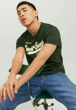 Jack & Jones Elogo Ss O-Neck 2 Col Aw23 SnT-Shirt Con StampaMountain View Uomo T-shirt E Polo JA222O578-M11 -Jack & Jones 7cacf05b147d432e8e3d8ce2205bf24d