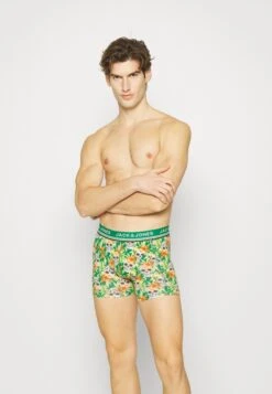 Jack & Jones Jachenderson Trunks 3 PackCulotteJolly Greenpack/Aster Blue Uomo Intimo JA282O0MB-M11 -Jack & Jones 7e82eac6398e4394b2dd192f14e61f3c