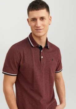 Jack & Jones Epaulos Ss NoosPoloCinnabar Uomo T-shirt E Polo JA222P04T-G15 -Jack & Jones 7f3a494eccab4858a3edb64457290efb