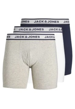 Jack & Jones 3Er PackCulotteLight Grey/Melangepack White/Navy Blazer Uomo Intimo JA282O0NM-C11 14 Jack & Jones 3Er PackCulotteLight Grey/Melangepack White/Navy Blazer Uomo Intimo JA282O0NM-C11 -Jack & Jones 80c6cdadcb054ad4b7aa5f6d00c57be9