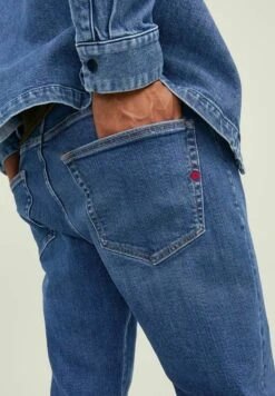 Jack & Jones Jeans A SigarettaBlue Denim Uomo Jeans JA222G1YT-K11 -Jack & Jones 80eb91a116204fbca874e63e5a0bdbd9