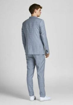JACK&JONES Premium Blazer Karo-Giacca EleganteAshley Blue Uomo Completi E Cravatte JAM22T07S-K11 -Jack & Jones 855b69bfa550406380916059093ee4d8