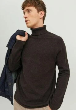 Jack & Jones Jehill Roll Neck NoosMaglioneSeal Brown Uomo Maglieria JA222Q159-O12 -Jack & Jones 85e50693efdf4c91ac43e945d41fc432