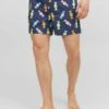 Jack & Jones Stfiji Swim FunnyShorts Da MareNavy Blazer Uomo Moda Mare JA282H05W-K12