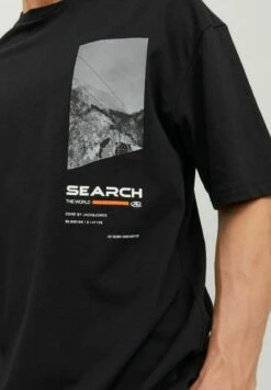 Jack & Jones FotoprintT-Shirt Con StampaBlack Uomo T-shirt E Polo JA222O5A5-Q11 -Jack & Jones 88ba046df6ab45db8f6458e63bb05886