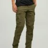 Jack & Jones Jpstace Jjtucker Ama NoosPantaloni CargoOlive Night Uomo Pantaloni JA222E12Z-N11