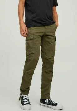 Jack & Jones Jpstace Jjtucker Ama NoosPantaloni CargoOlive Night Uomo Pantaloni JA222E12Z-N11