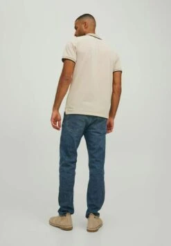 JACK&JONES Premium JprbluwinSs StsPoloWhite Pepper Uomo T-shirt E Polo JAM22P019-B13 -Jack & Jones 8bf82e96c0574287954a1023b5f9aae4