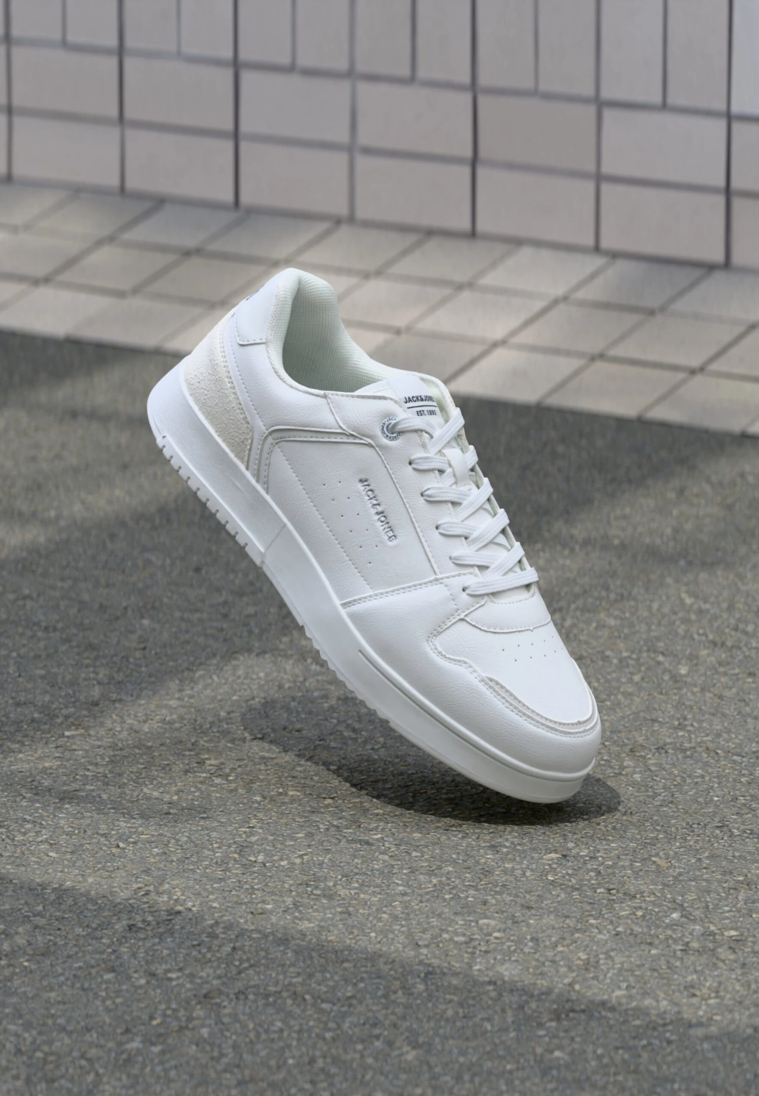 Jack & Jones JFWEALING - Sneakers Basse - White/trekking Green 10 Jack & Jones JFWEALING - Sneakers Basse - White/trekking Green - immagine 8