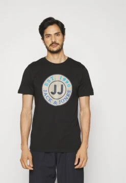 Jack & Jones Jacnewtron Tee - Maglia Del Pigiama - Black