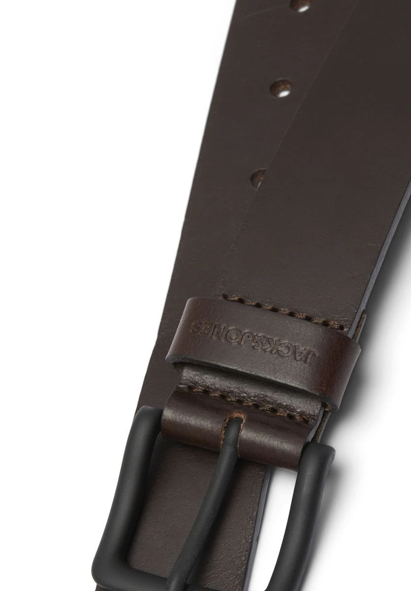 Jack & Jones Jacroma Belt - Cintura - Black Coffee 6 Jack & Jones Jacroma Belt - Cintura - Black Coffee - immagine 4