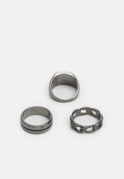 Jack & Jones Jacmix 3 Pack Unisex - Anello - Black -Jack & Jones 917626e679f0491ab32abcd22479d329