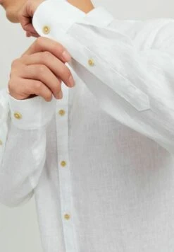 JACK&JONES Premium CamiciaWhite Uomo Camicie JAM22D0CY-A11 -Jack & Jones 93cb67affca043a1b0205163eb5ba36d